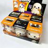 Large Halloween-Themed Rubber Squishy Ghost & Pumpkin Head Stress-Relief Toy