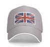 UK National Flag Country Snapback Cap Denim Cap Adult Unisex Four Seasons Hats for Women Cap for Men Hats One Size