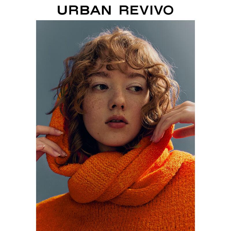 UR 2024 Women's Scarf Knit Sweater