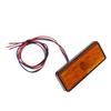Car Motorcycle Pickup LED Reflector Brake Light Turn Signal Lamp Indicator Yellow/ Red/White