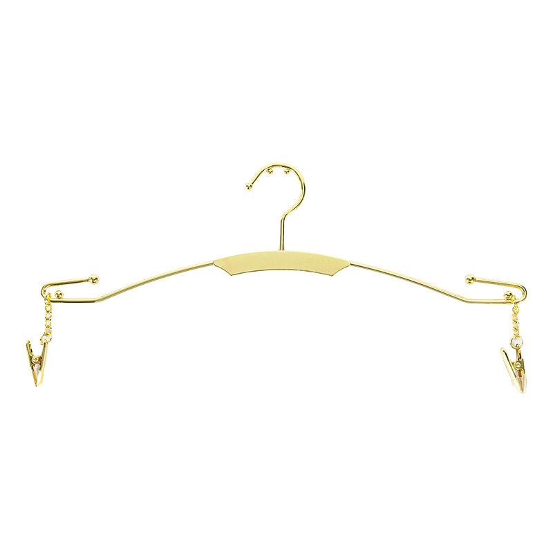 1PCS Underwear Hangers Metal Bra Clips Socks Panty Storage Racks Underwear Drying Rack Clothes Hanger With Clips Space Saver