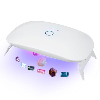 Luce UV per Resina 24W Lampada UV Pieghevole per Resina 365+395nm Supporto Doppia Lunghezza d'onda Polimerizzazione Rapida &