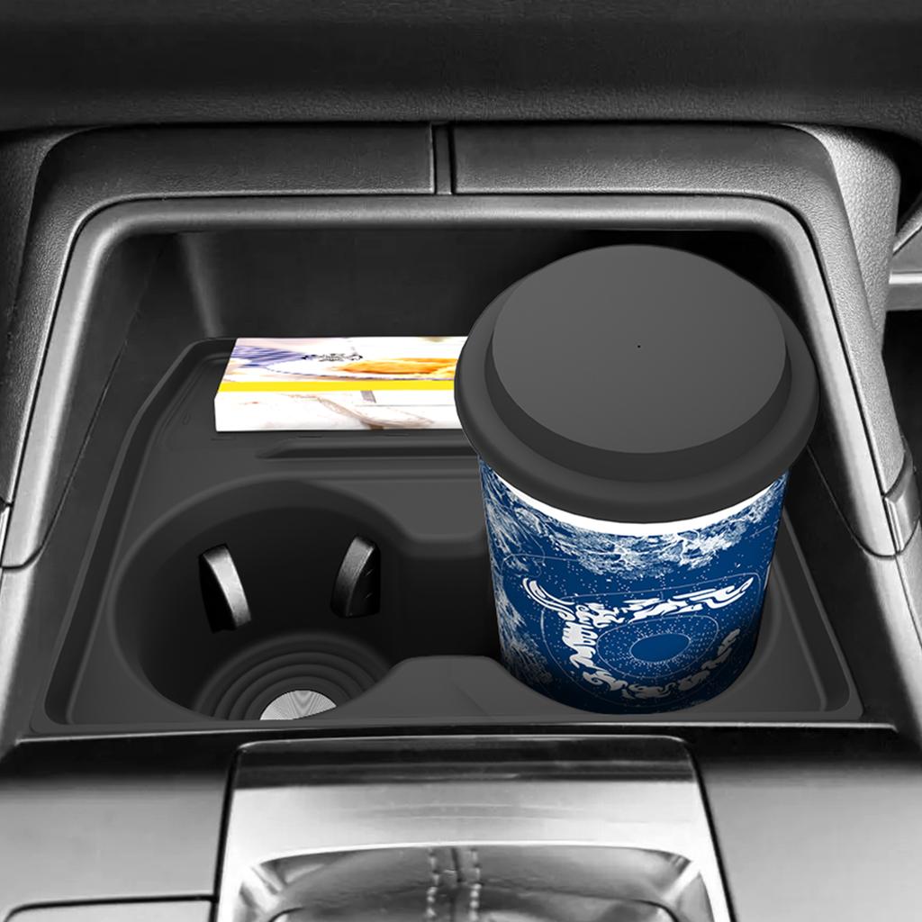 LUCKEASY for Mazda CX-5 2026 Car Water Cup Holder Interior Accessories Central Console Drinks Holder Cup Holder Storage Case Box