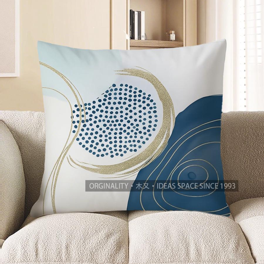 

Home Decor Modern Geometric Dots Pattern Throw Pillow Pattern Cushion Cover Suitable For Sofa Bedroom Car Pillow Cover 40x40cm