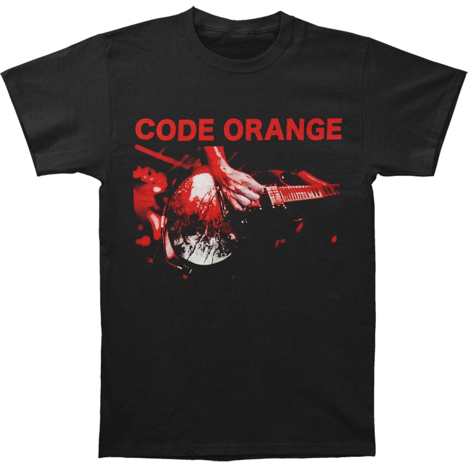 Men s Code Orange Kids No Mercy Tee T-shirt Small Black XXL