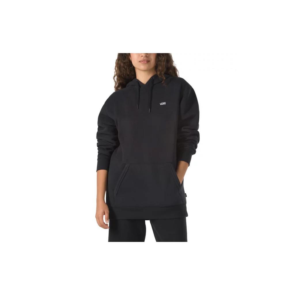 Vans Solid Color Sports Hoodie Men hoodies Black VN0A4OOOBLK