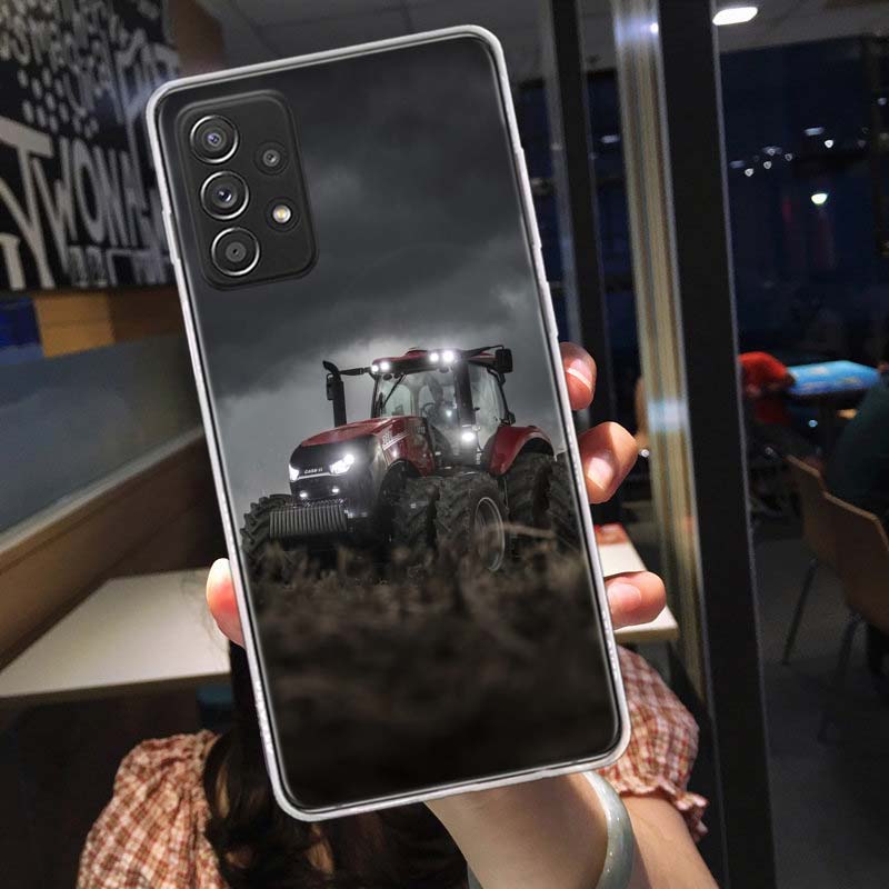 

Чехол для телефона-трактора для Samsung A15 A25 A35 A55 Galaxy A12 A22 A32 A52S A72 A05S A02S A42 J6 J4 A6 A7 A8 A90 A80 J8 A9 Cov Samsung A12 5G