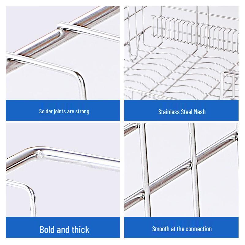304 Stainless Steel Dish Drying & Storage Rack