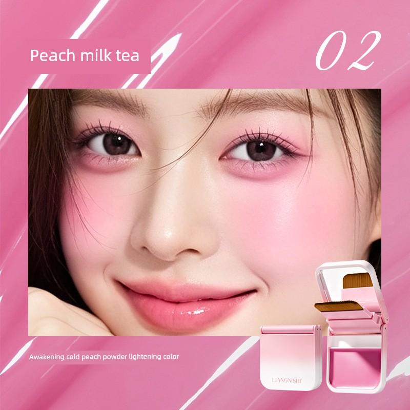 Vitality Water-Glow Blush Cream Is Soft, Moisturizing, Easy to Apply, Clear and Easy to Color, Versatile for Daily Makeup, Natural Blush Cream