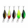 5PCS 4.5cm 5cm Topwater Fishing Lures ABS Hard Baits Lifelike Artificial Hard Baits Trout Fishing