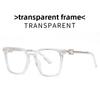 Ladies Retro Square Sunglasses With Uv400 Protection For Fashion Street Wear
