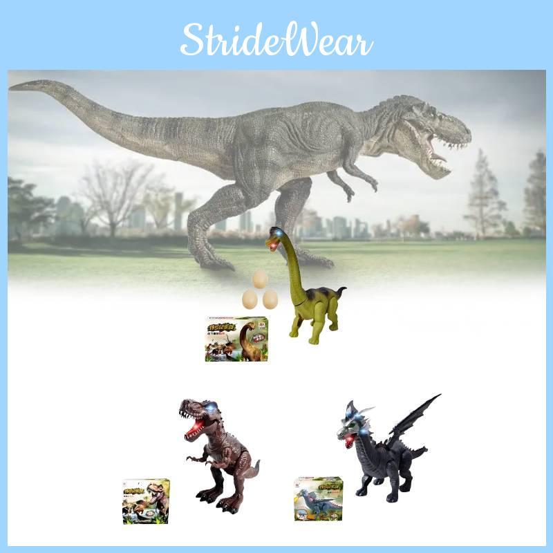 Dinosaur Kids Plastic Toy Led Lighting Walking Ability Sensory Emotional Growth