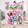 Bluey Bingo Adventure Blanket Ultra-Soft Suitable for Seaside Couch Livingroom for All Occasions Modern Ideal Gift for Friends Family Couples Picnic