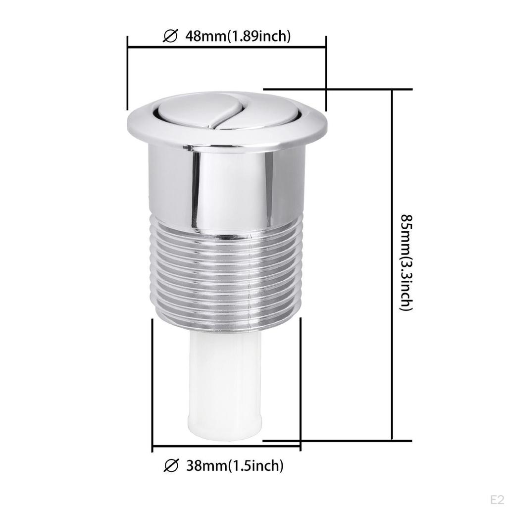 Toilet Tank Button Replacement, Sturdy Bathroom Fixtures Accessory Parts Flush