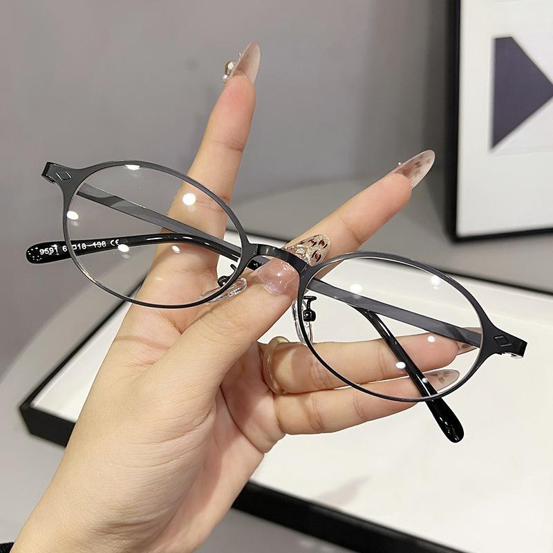 JYL Eyeglasses Black Frame Myopia Anti Blue Light Radiation Protection YH9591 A-15457