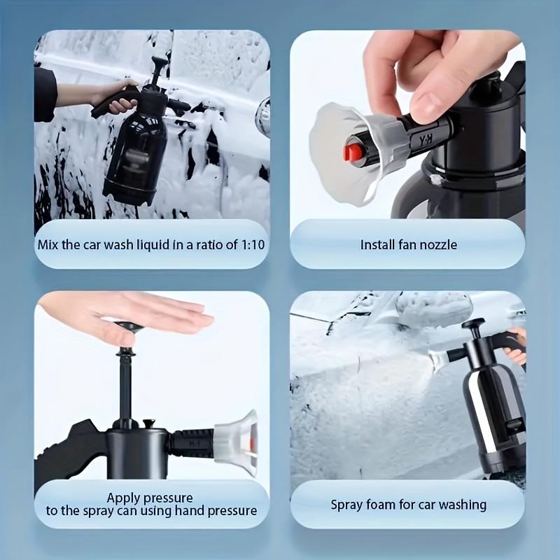 Car washing foam spray pot Special tool for car washing liquid High pressure foam spray household hand-held watering tool