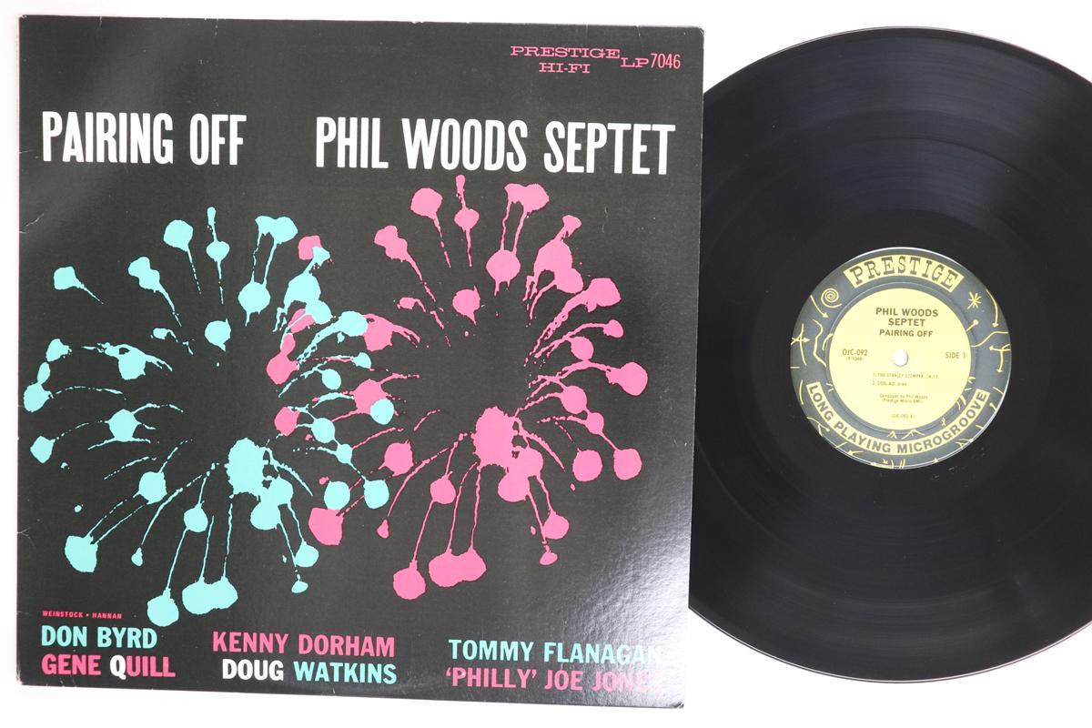LP Record PHIL WOODS  Pairing Off OJC092 PRESTIGE 1984 US Jazz Used