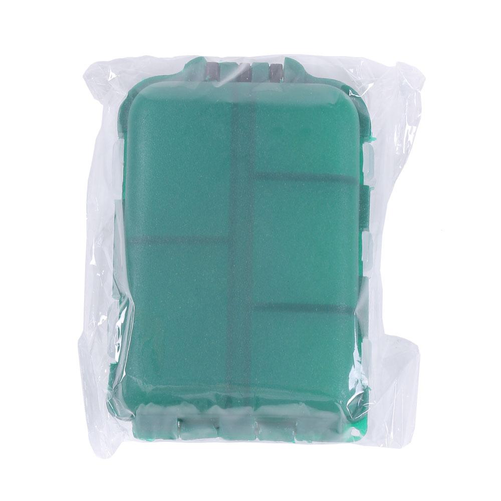 Multifunktionale organisierte 10 Fächer doppelseitig transparent sichtbar Kunststoff Angelköder Box Pesca Angelwerkzeuge