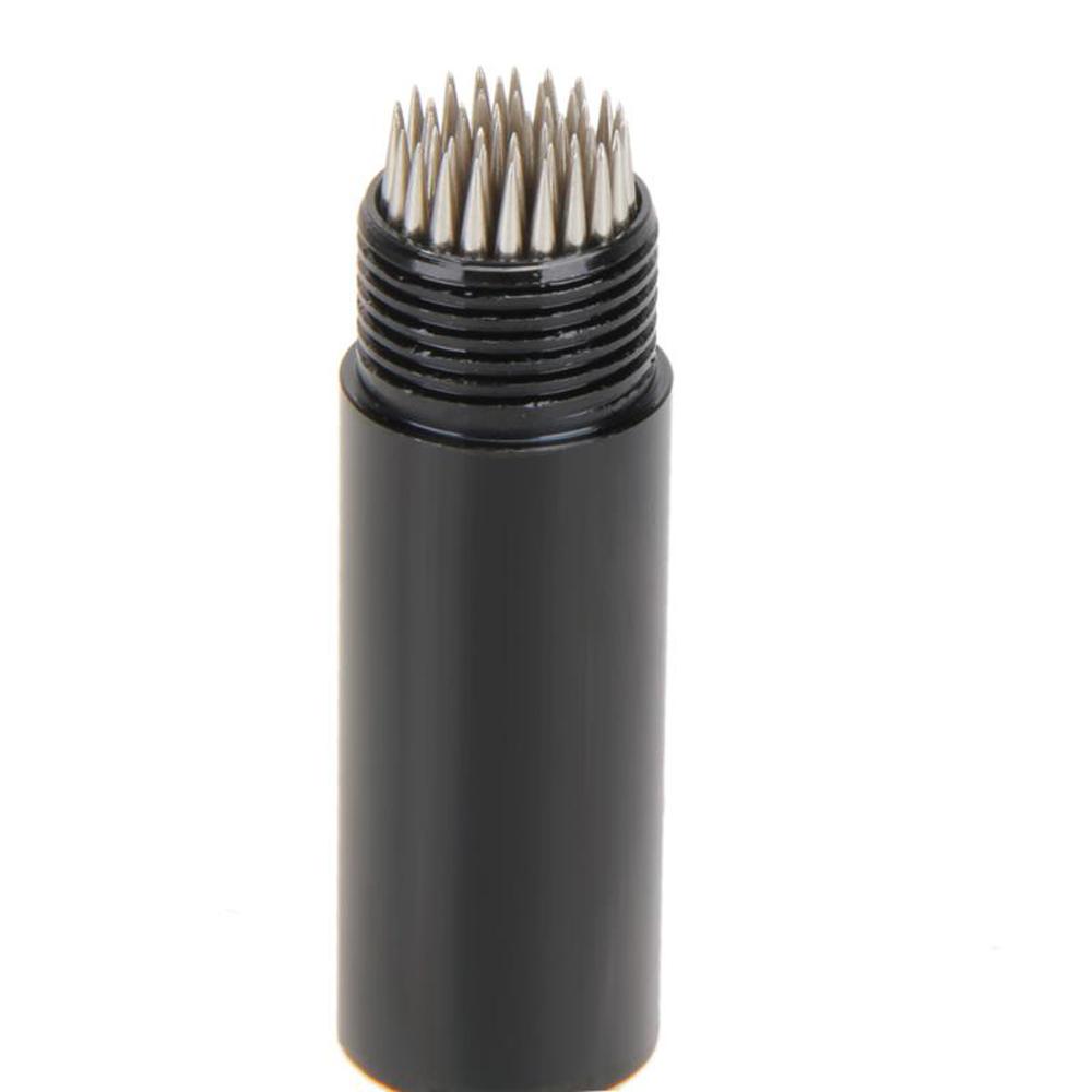 Repair Tool Tapper tip Black with Keychain Billiard Cue Tip Shaper Snooker Stick Pick Pool Cue Tip Shaper Needle Thorn Tool