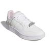 Adidas Neo Hoops 3.0 Magic Ring Leather Durable Lightweight Low-Top Skate Shoes Women Sneakers White HP5279