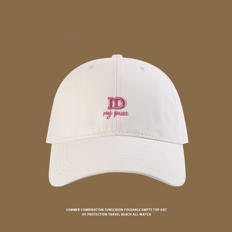 Simple Letter Embroidery Women Casual Baseball Cap For Men And Women Summer Sun Protection