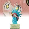 Anya Family Spy Cosplay Statue Of Liberty Toy Pvc Model Desktop Decoration Gift
