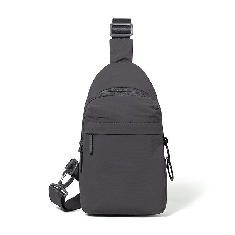 Outdoor Chest Bag Lightweight Large Capacity Shoulder Bag Commuter Crossbody Bag