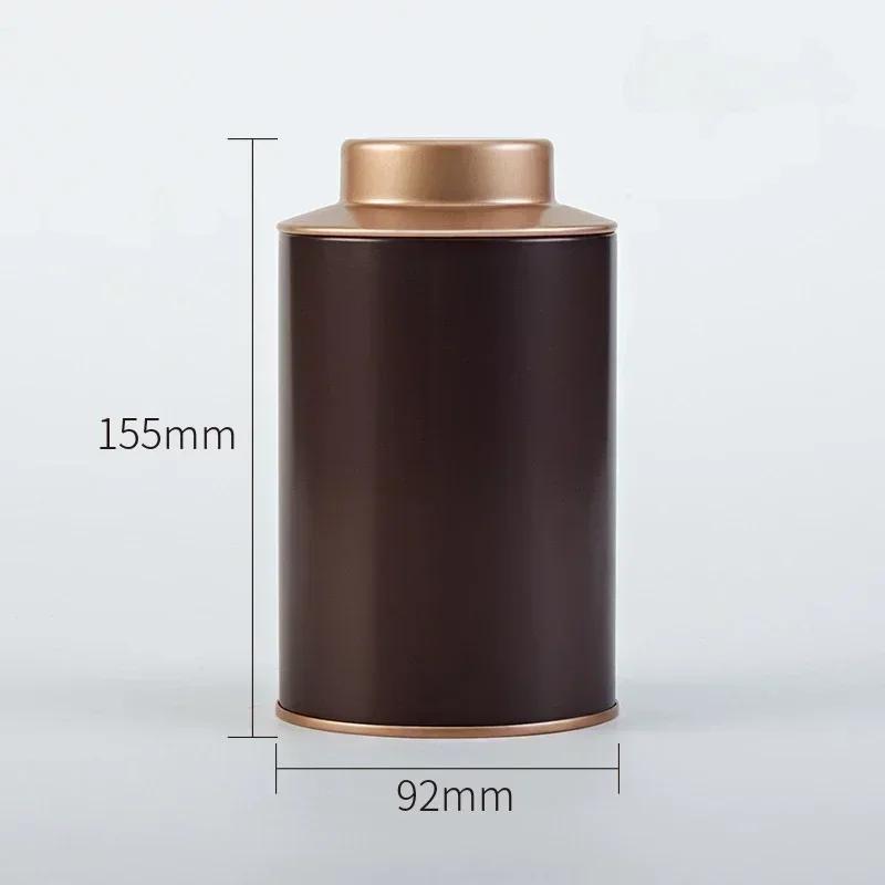 Boîtes à thé en métal à l'ancienne de style chinois vintage avec sangles et couvercles en étain, rangement de bonbons, petits articles de rangement, boîte d'emballage de thé