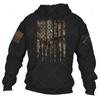 Vintage Basic Style Hoodie 3d Print USA Flagga Mode Casual Kortärmade Hösttoppar Unisex Sportkläder Herrkläder Y2K För Pojkar