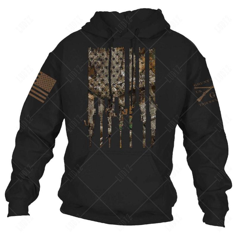 Vintage Basic Style Hoodie 3d Print USA Flagga Mode Casual Kortärmade Hösttoppar Unisex Sportkläder Herrkläder Y2K För Pojkar