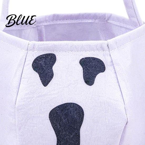 Halloween Trick or Treat Bag Cute with Handle for Kids Reusable Non Woven