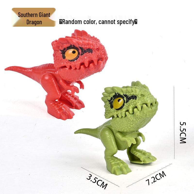 Children's Dinosaur Bite Finger Toy - Animal Cartoon Model, Boys' Gift
