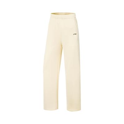 Simple Versatile Solid Color Mid Waist Casual Straight Leg Knitted Sports Pants Women Bottoms AKLV970-5