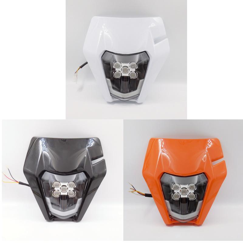 KTM Motorcycle Off-Road LED Front Headlight Assembly Cover - E17