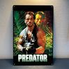 Predator Arnold Schwarzenegger Movie Metal Poster Tin Sign Xcm Plate