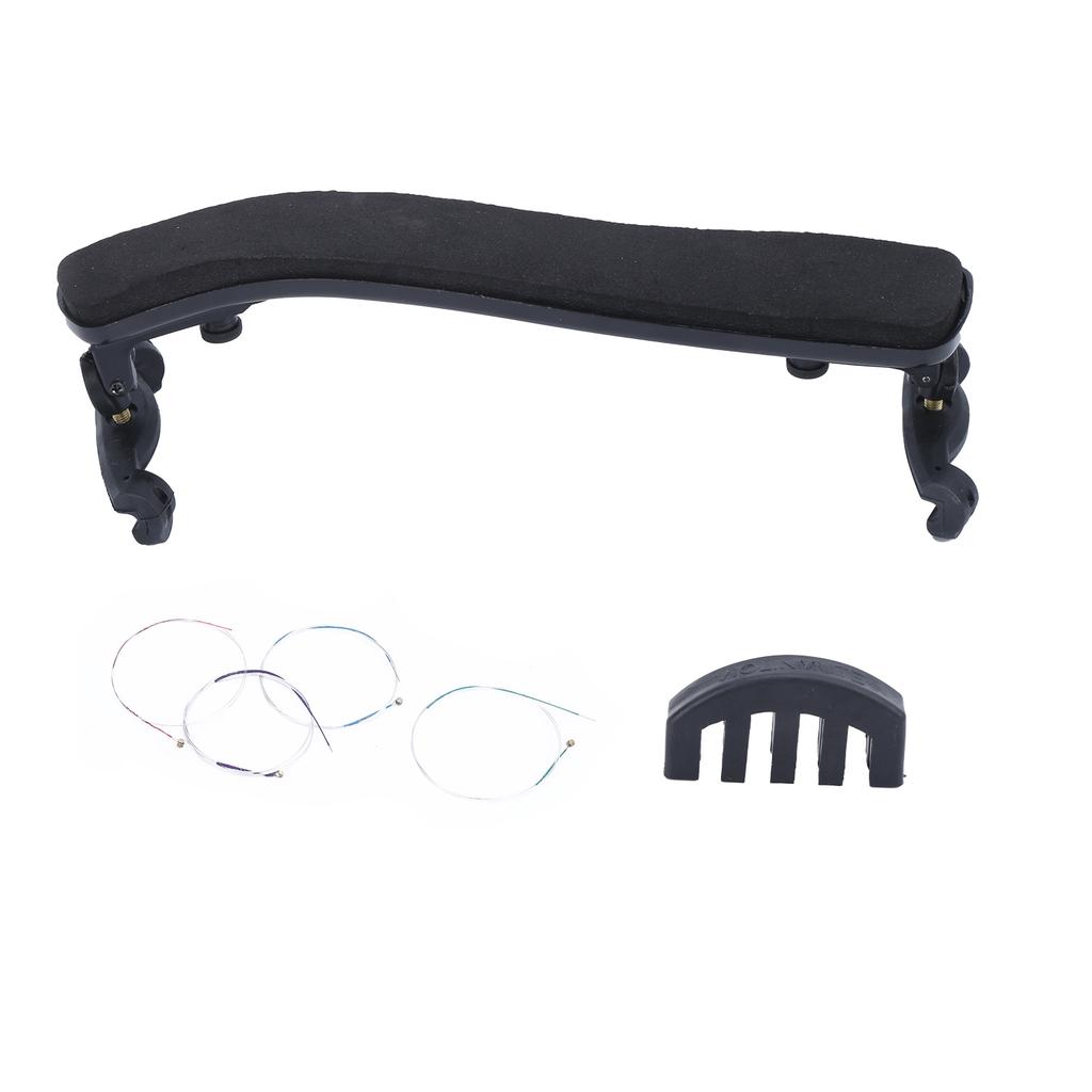 3 i 1 Fiolindeler Sett Skulderstøtte Demper Streng Musikkinstrument Tilbehør