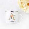 Personalized Name Enamel Mug Wedding Bachelor Party Wine Cup Bridesmaid Bride Valentine's Day Christmas Gifts for Her