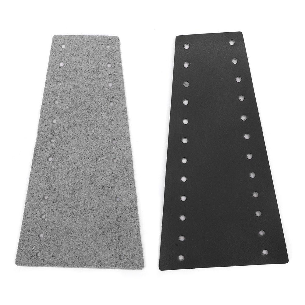 2pcs Motorcycle Lever Brake Cover Microfiber Leather 15-18MMCelsius0.59-0.71in