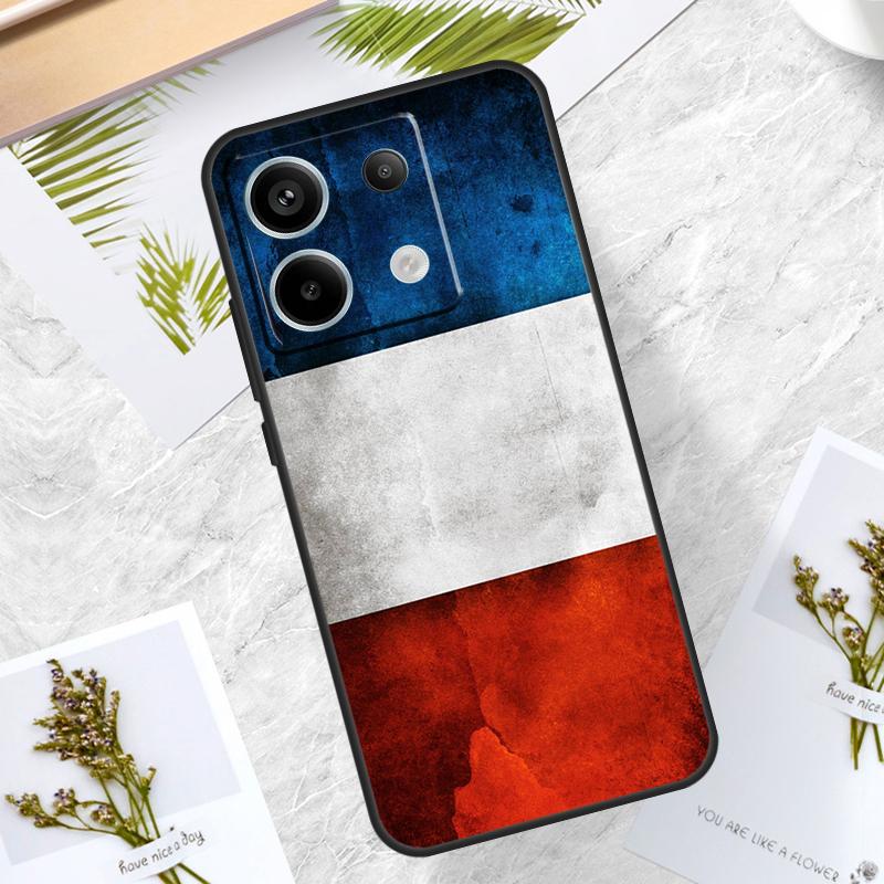 France National Flag Case For Xiaomi Redmi Note 14 13 12 11 10 9 15 Pro Plus Redmi 15 10C 12C 13C 14C 15C Cover