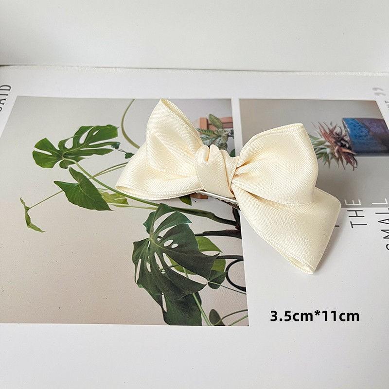 

New Korean 3D Bow Hair Pin Cute Princess Hair Clips Ribbon Barrettes Headwear for Girls Women Hair Accessories чорний