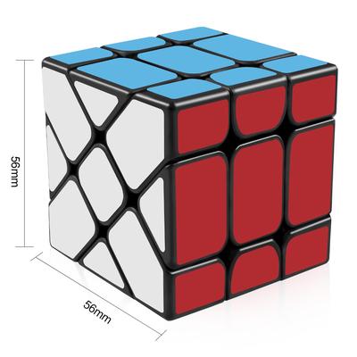 Kostka Nierówna 3x3 Kostka Prędkościowa Puzzle Płynne Skręcanie Skew Kostka Magiczna Zabawki Antystresowe Prezent