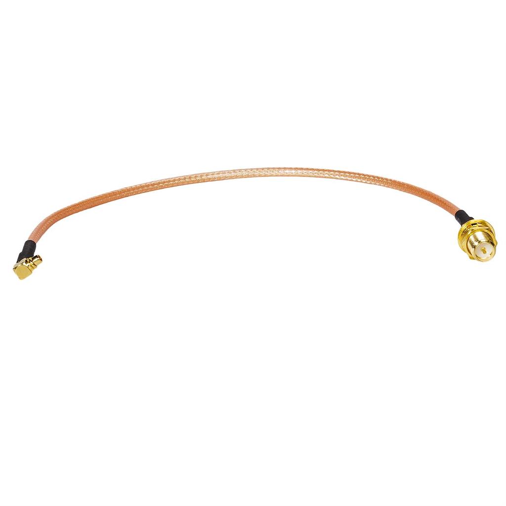 MMCX Male Right Angle to RP-SMA Female Jack RG316 Pigtail Adapter Connector Cable for Antenna RFID UWB WiMAX iBurst Ethernet MIMO