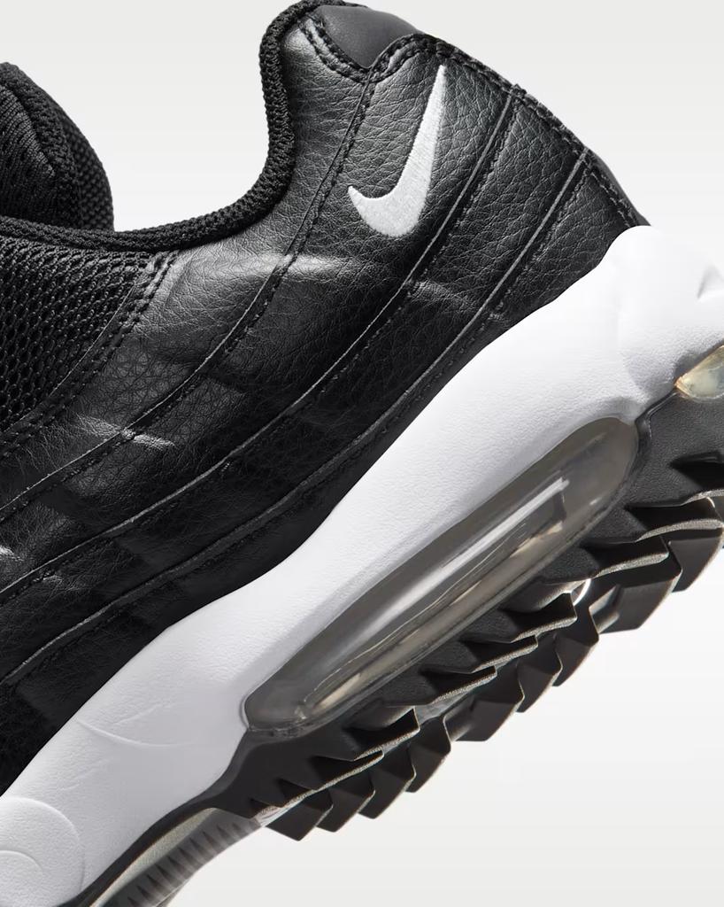 HV4696-002 Nike Air Max 95 Golf Black White (Men's)