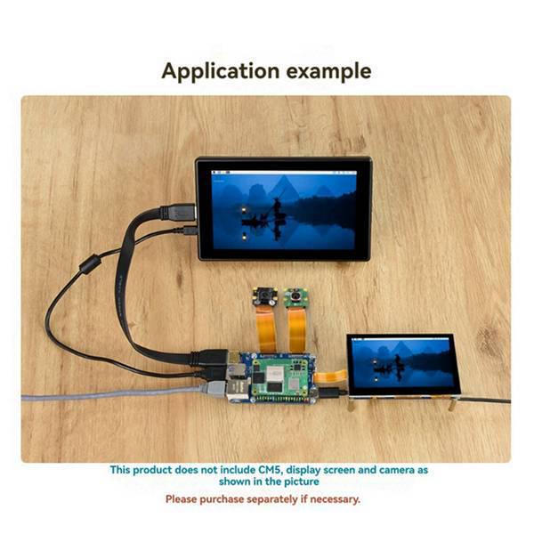 Raspberry Pi Compute Module 5 PCB Set, Color: As Shown