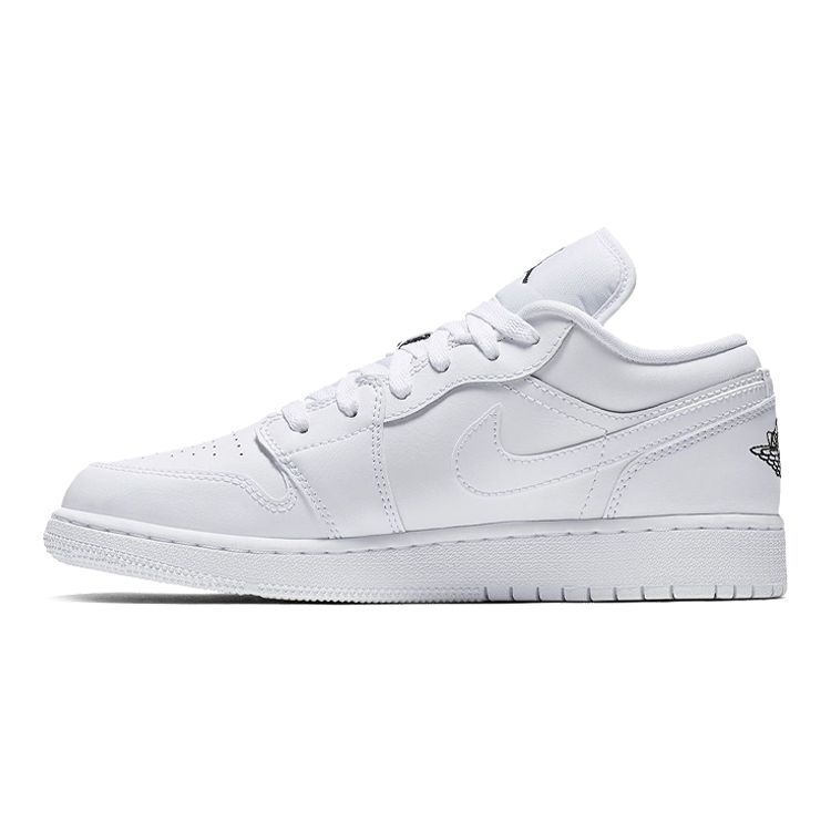 

Кроссовки Air Jordan 1 Low GS White Black Kids 553560-101