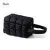 Soft Touch Handheld Makeup Bag Solid Color Multi-functional Toiletry Bag Large Capacity Cosmetic Bag Home Travel