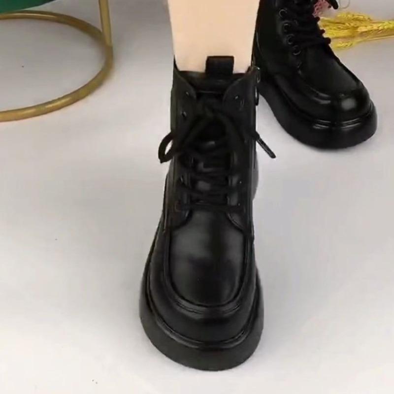 New Style Women's Snow Boots, Soft Leather with Added Padding and Thick Cotton Lining, Thick-soled Cotton Shoes