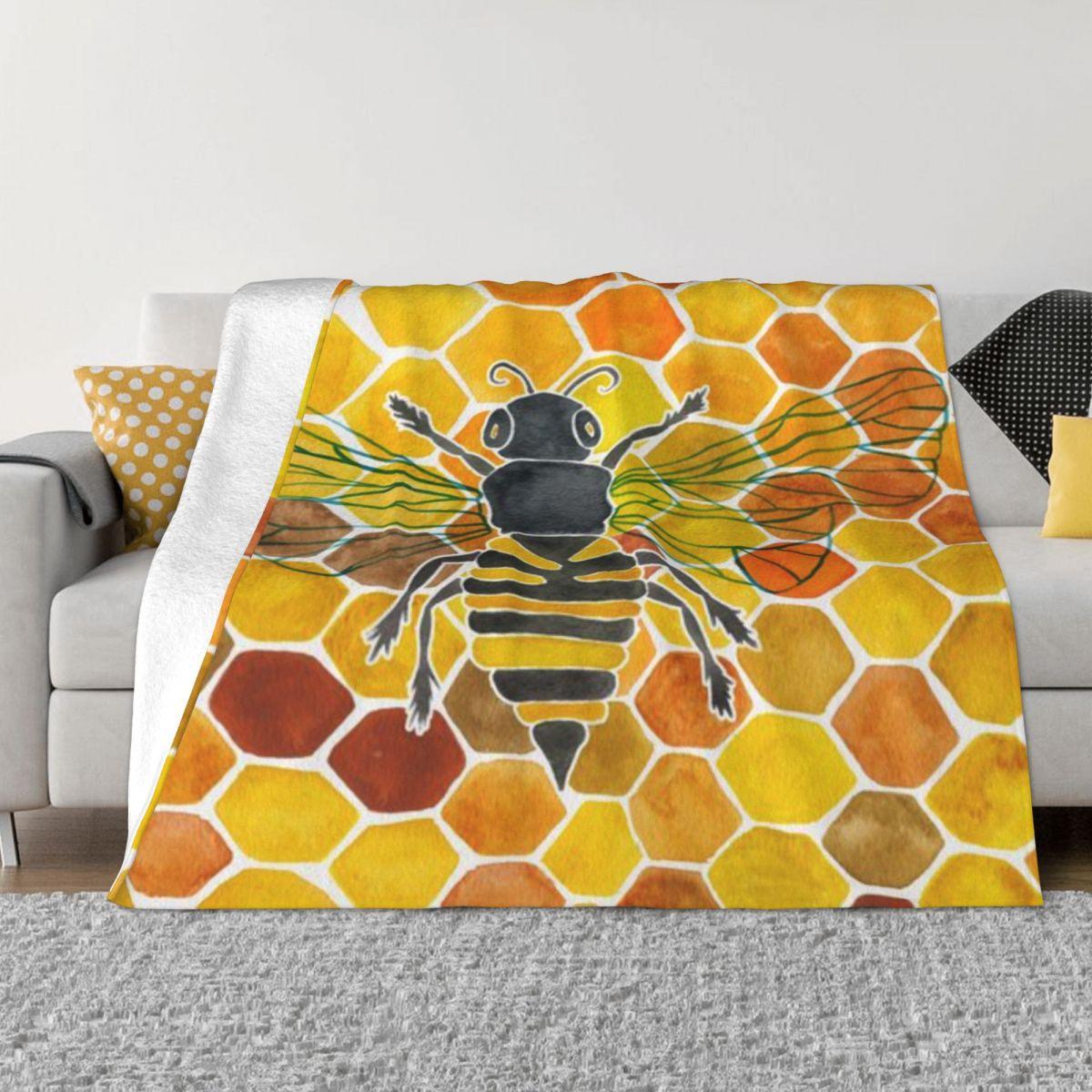 Honeybee Personalized Home Decor An Ultra-Soft Micro Fleece Blanket 50x60in