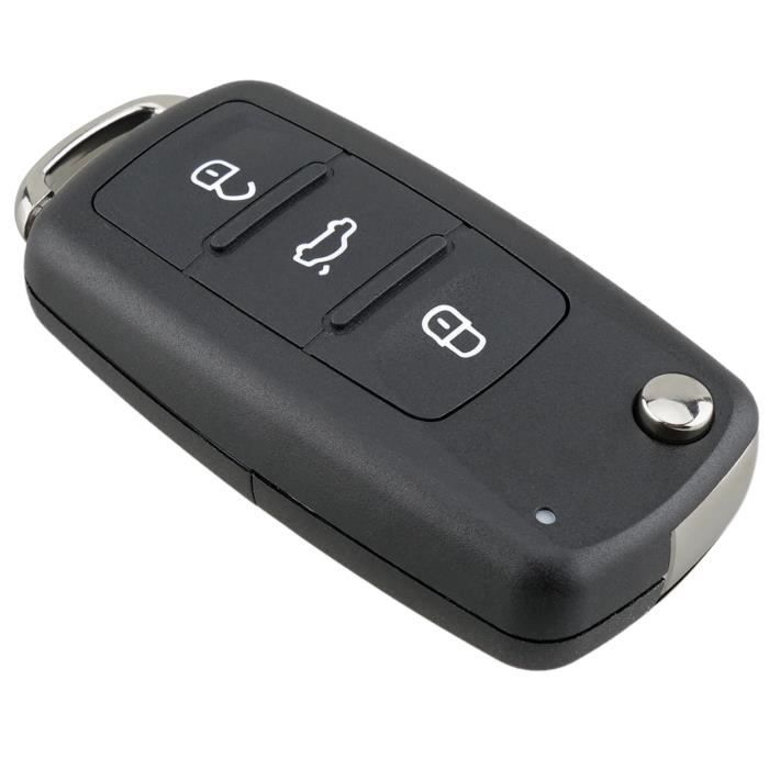 3-button Remote Key Shell for Volkswagen Polo Sharan Tiguan Touran Up Jetta Golf MK6 Golf Estate