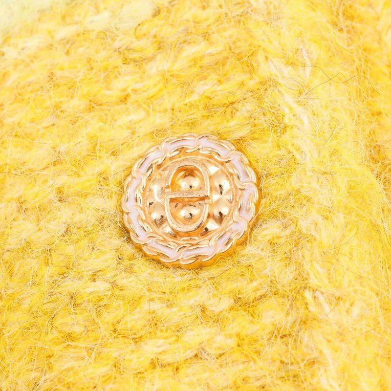 Kaslead New Women Clothes Western Style Fashion Simple Bow Decoration Knit Cardigan